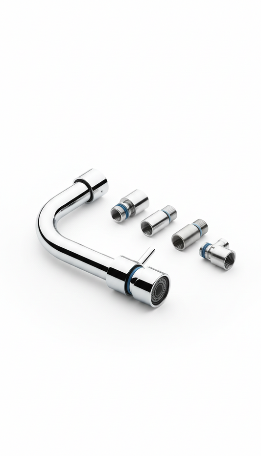 360° Rotating Tap Extender Chrome
