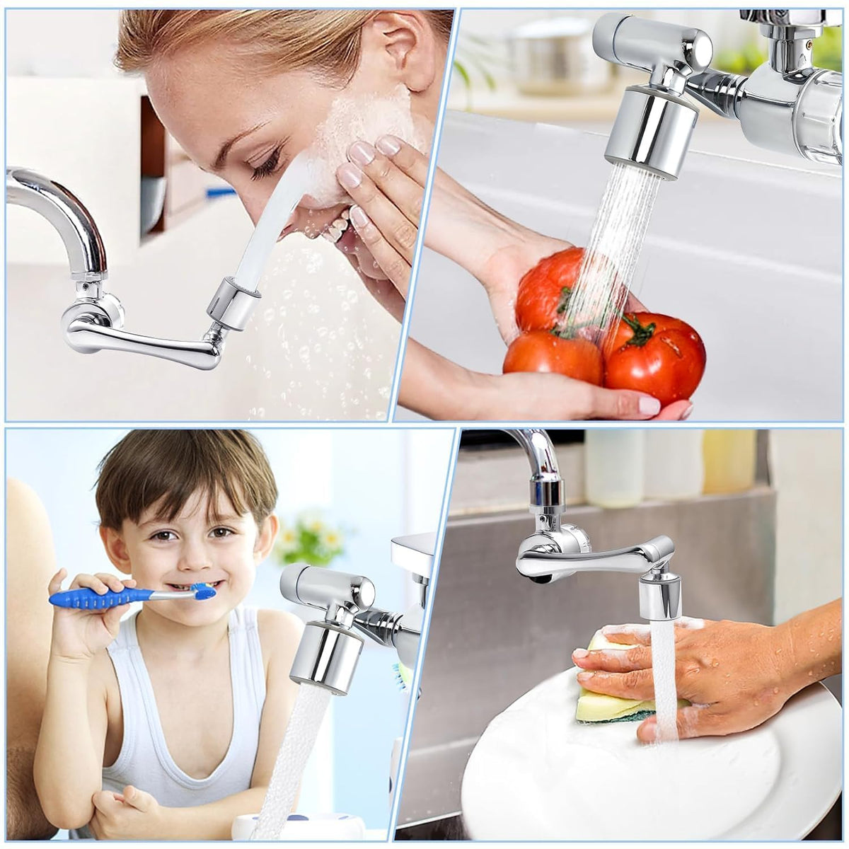 AquaFlex™ 1080° Rotating Faucet Extender